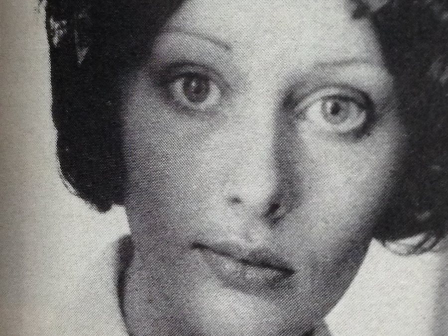 newspaper photo of 60s looking woman